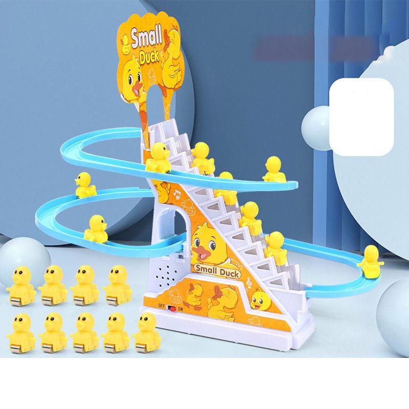 Duck Yellow Little Climbing Stairs Childrens Little Duck Slide Toy Educational