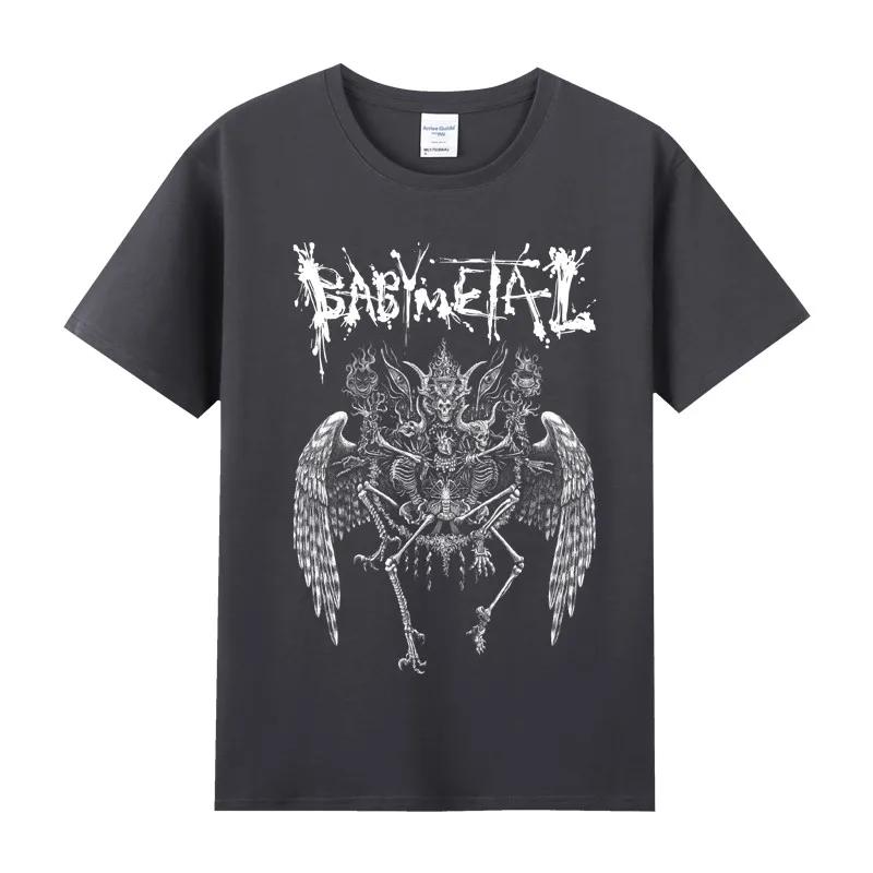 Hot Sale Summer Luxury  Pure Cotton Tee O Neck Short Sleeve Men's T-shirt Hip Hop Metal Rock  Clothes Women Tops