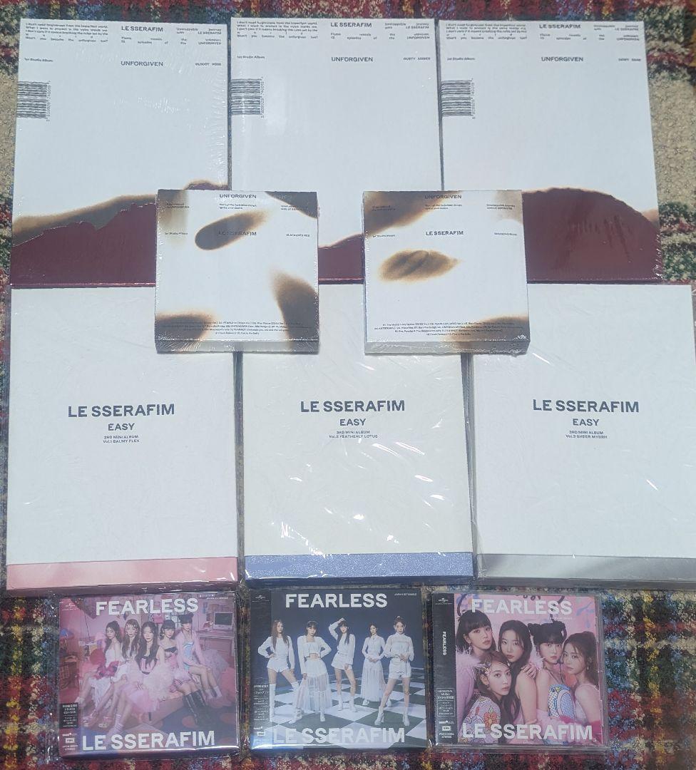 

[USED] LE SSERAFIM CD Album Set