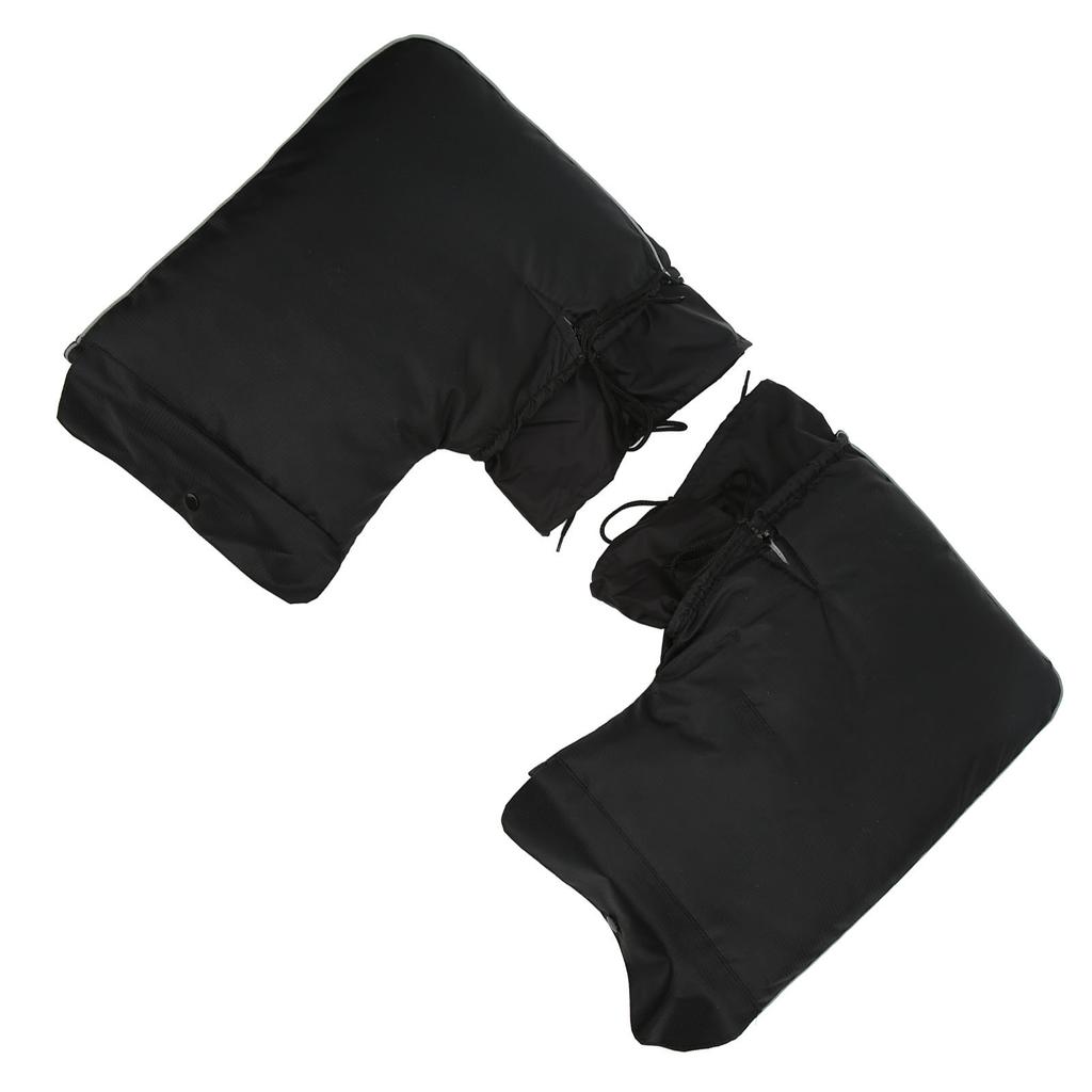 Motorrad Lenkerhandschuhe Wasserdicht Winddicht Reflektierend Weich Warm Motorrad Griffabdeckung Muff für Elektrofahrrad