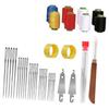 Easy Threading Hand Sewing Needle Sewing Kits for Adult with Visual Issues Multiuse Sewing Set for Craft Project Making