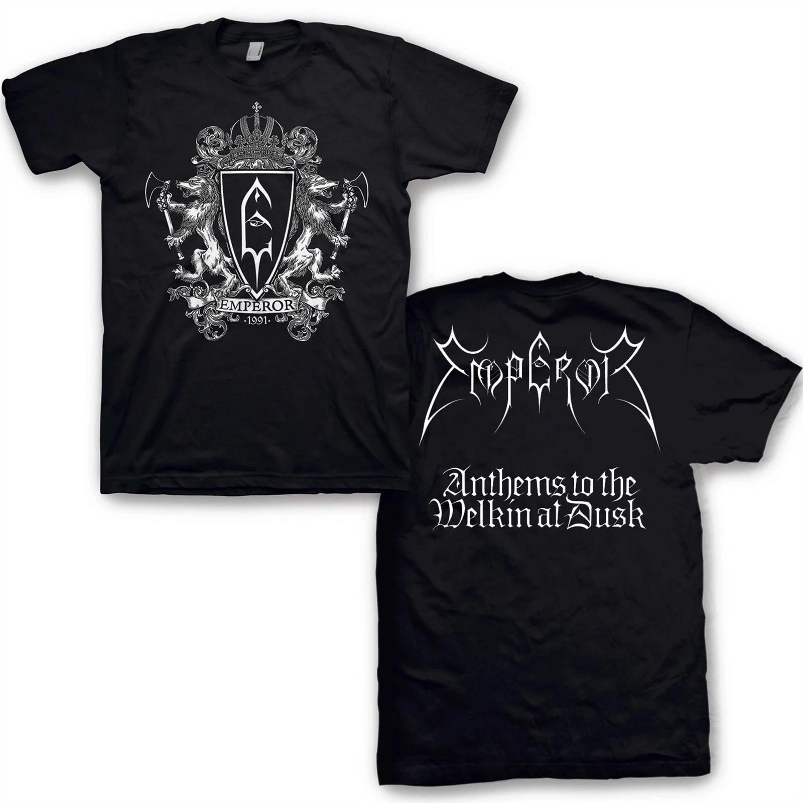 EMPEROR cd lgo CREST Official SHIRT 2X New anthems to the welkin at dusk eclipse M