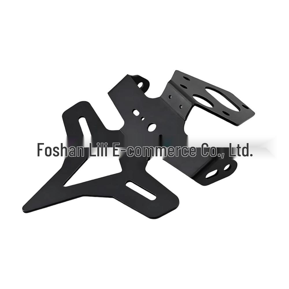 

Triumph Street Triple 765 License Plate Holder Bracket Short Tail чорний