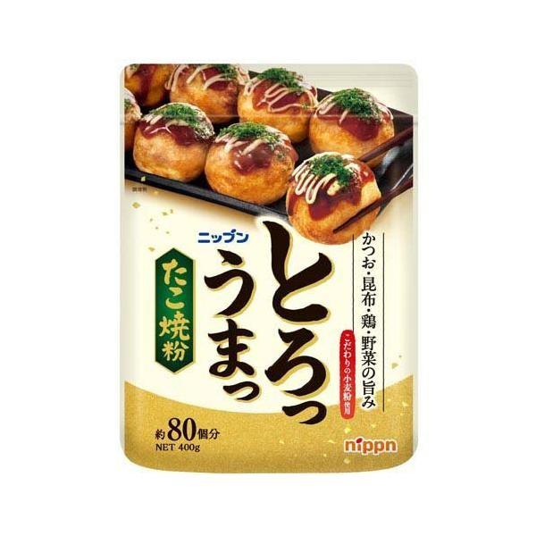 Japan Nippn Toro Uma Takoyaki Powder 1 Piece / 400g (makes Approx 80 Pieces)