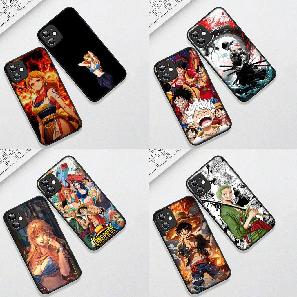 Cover for Samsung Galaxy S10 S8 S9 Plus A33 A34 A31 70 A71 A72 Note 20 9 8 S10E Phone Case Nami Roronoa Zoro One Luffy Pieces