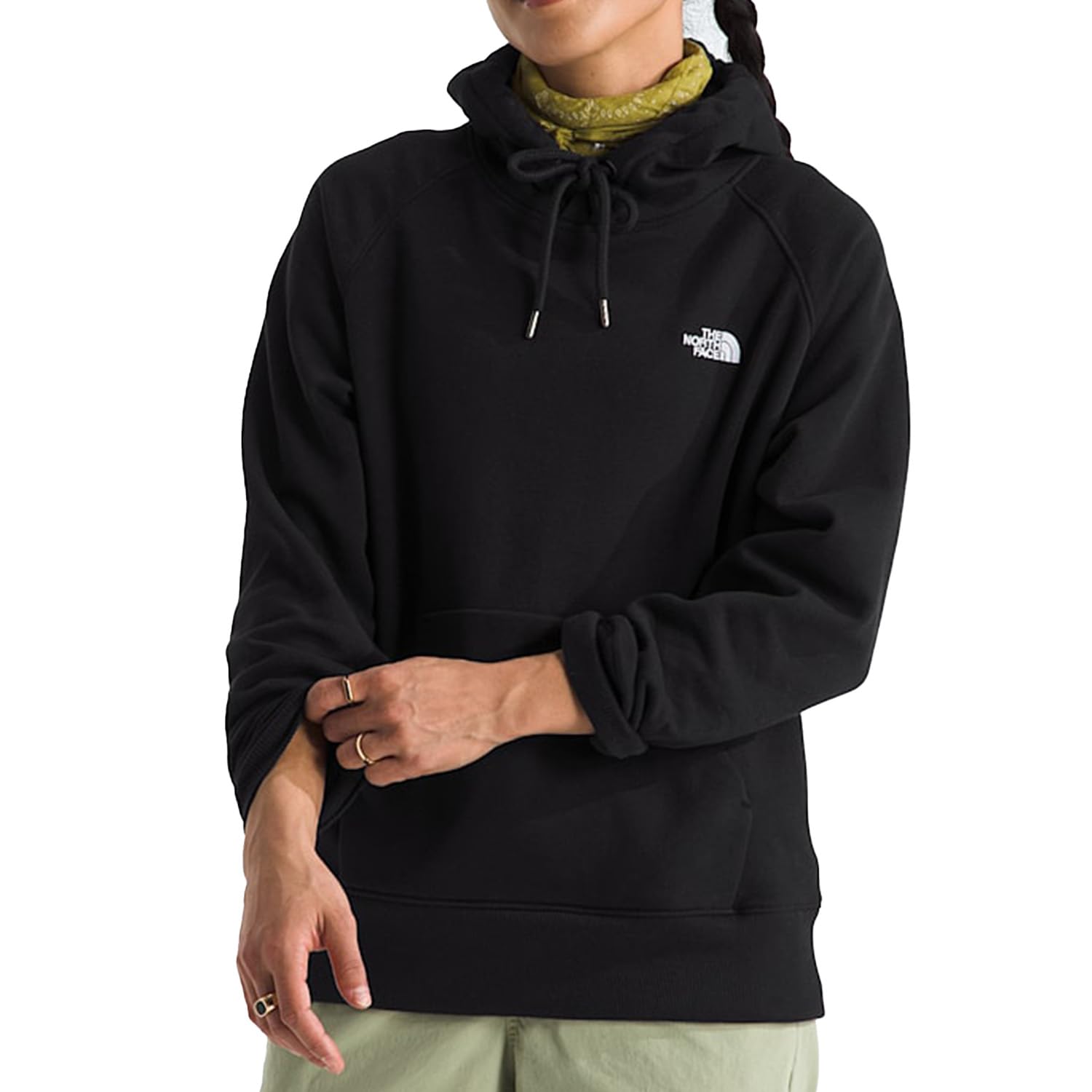 

Худи North с простым вышитым логотипом и одним черным логотипом Evolution TNF, размер L [The Face] Женский, Женское худи, Черный, [Б/у]