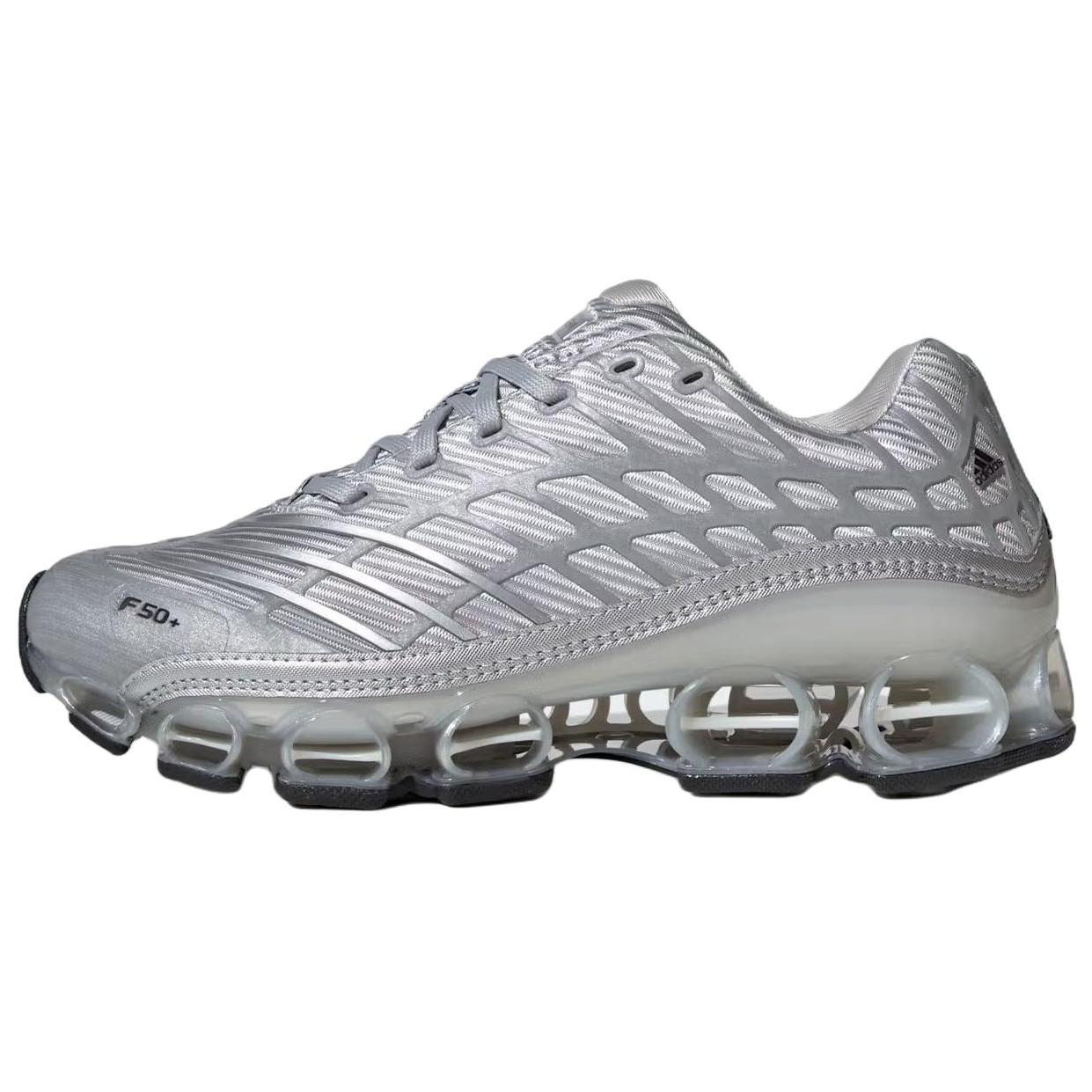 adidas Megaride F50 Silver Metallic Unisex Sneakers Matte-Silver Zero-Metalic KI3647 43⅓