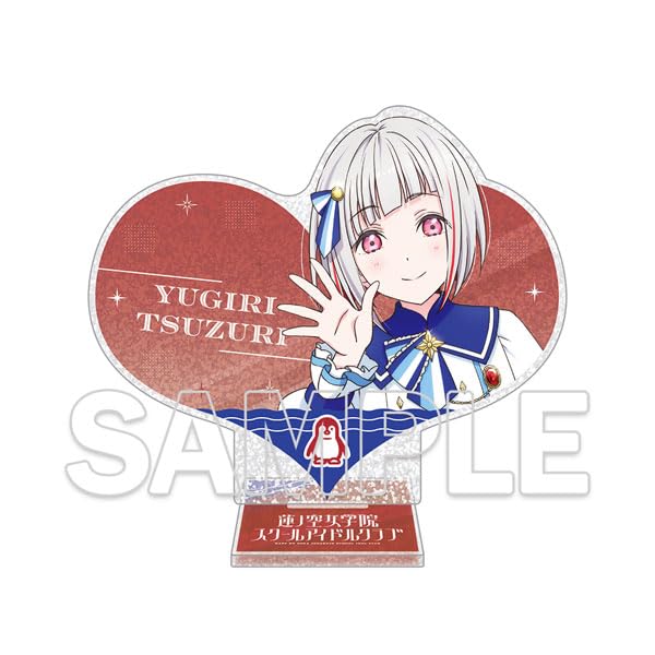 

KADOKAWA Love Hasunozora Academy School Idol Club Glitter Acrylic Stand 365 Days Yugiri Tsuzuri W13 x H12cm or Less Acrylic Live! Girls Heart-Shaped