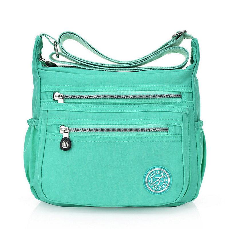 

Versatile Cross Body Shoulder Bag For Women With Premium Polyester Material Light Green,One Size