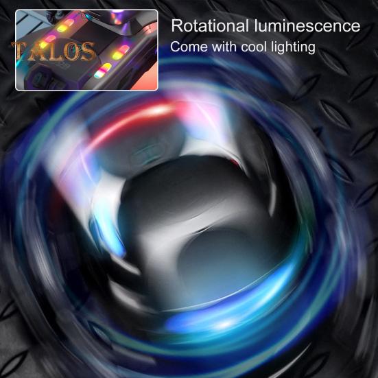 Jucărie pentru câini robot cu telecomandă cu muzică ușoară 8 roți cu detecție a gesturilor Câine mecanic interactiv educațional pentru copii electric RC cascadorie robot jucărie cățeluș