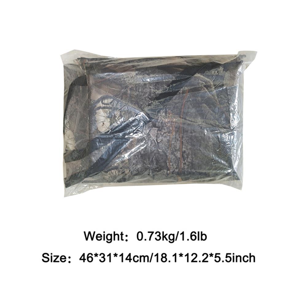 Baumständer-Sitzkissen mit Reißverschluss und verstellbarem Riemen, Camouflage-Jagd-Sitzkissen für den Außenbereich