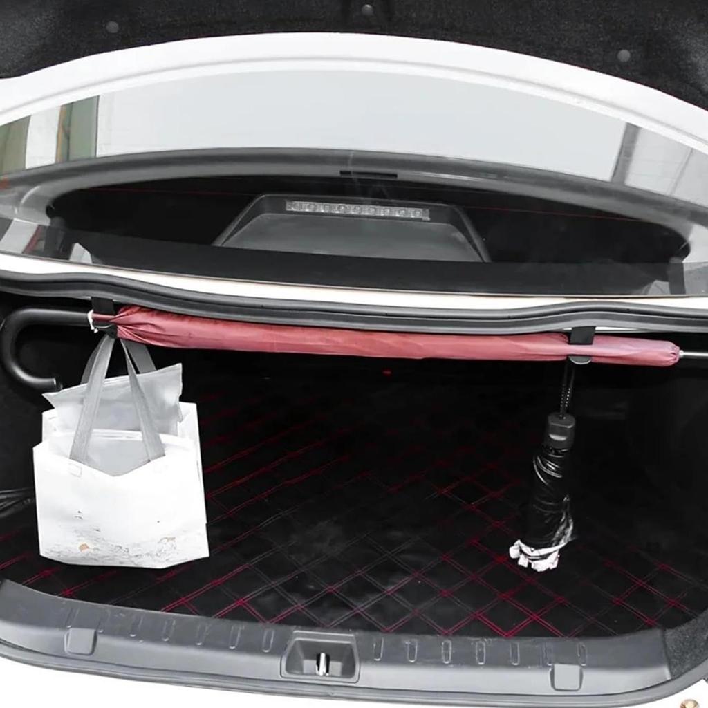 2PC Car Umbrella Holder Multifunctional Trunk Back Stand Boot Organizer Headrest Purse Automotive Truck Stroller