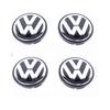 4x VW Auto Radnabenkappe 56mm Für Jetta 1999-2009 Polo 2002-2015