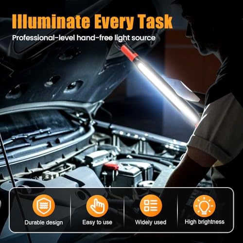 Work Light Under Hood Work Bar LED Work Light Bar Auto Repair Garage Maintenance Lights 1pcs