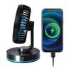 Electric Fan USB/Cigarette Lighter Plug Cooling Fan Foldable Air Circulator Fan for Car SUV Home 4 Gear Car Fan