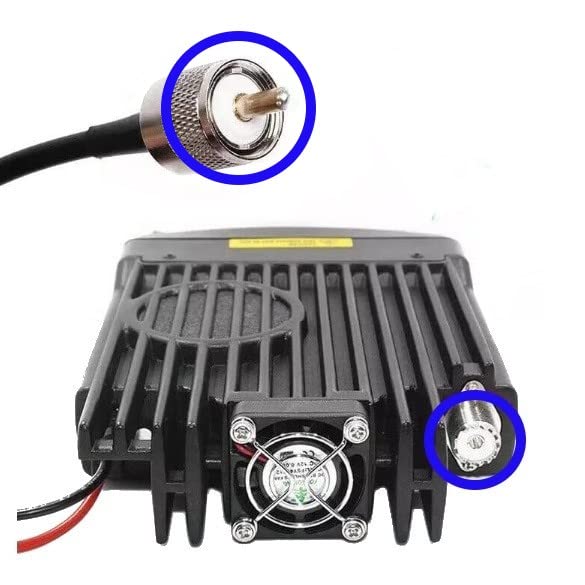 MSMint Car Shark Antenna Dolphin Antenna Transmittable Euro Type Amateur Radio Antenna Base 144/430MHz