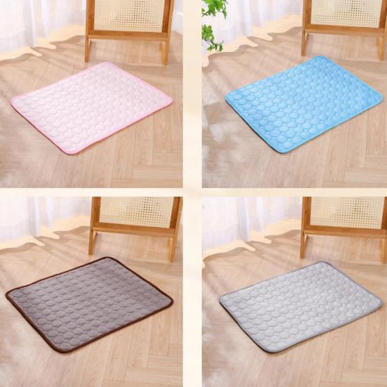 Self Cooling Mat for Dogs Cats Non-Slip Washable Pet Cooling Pad for Summer Indoor Outdoor Crate Kennel Floor Car Seat