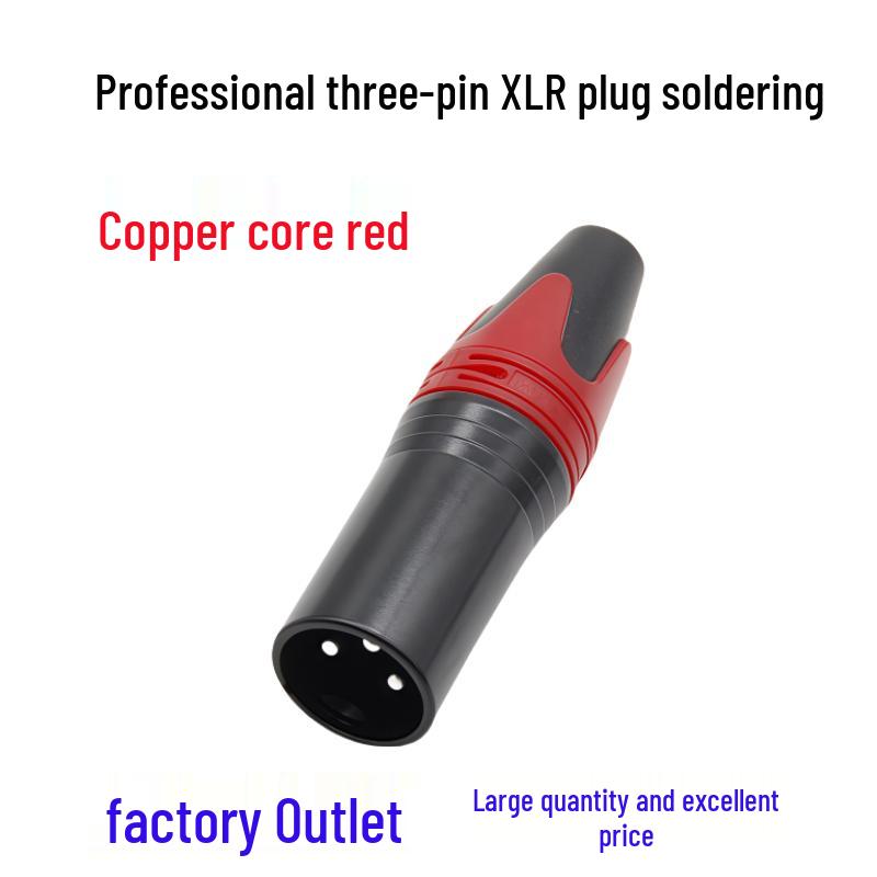 3-Pin XLR Male-Female Balanced Audio Cable for Microphone, Speaker, or Mixer