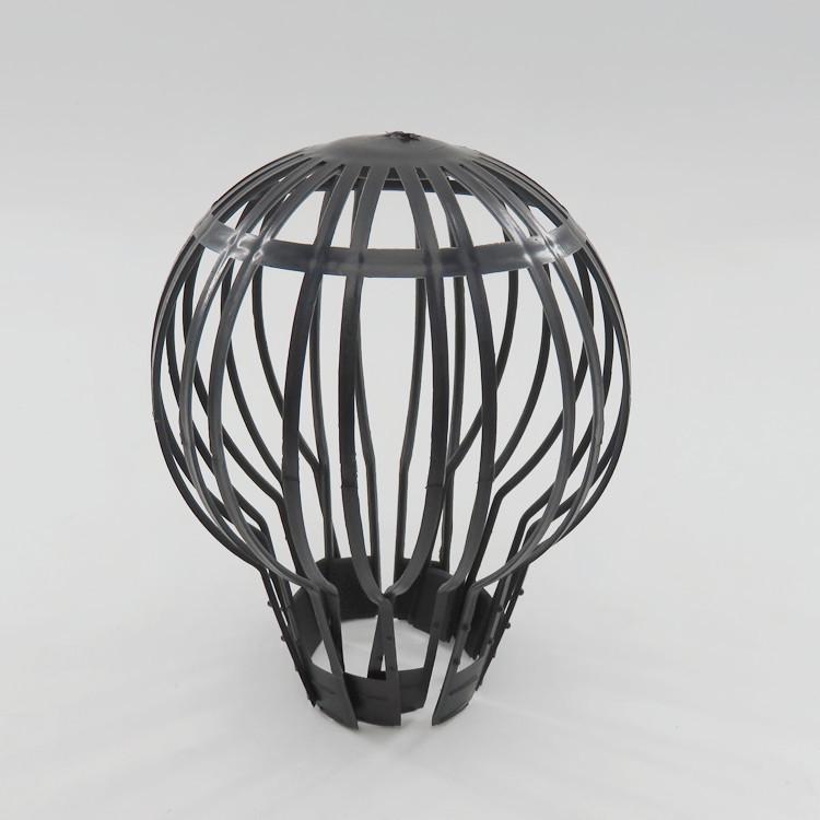 Outdoor Anti-Clog Floor Drain Mesh Cover - Round Plastic Wire Mesh for Balconies, Rainwater, and Anti-Leaves Protection
