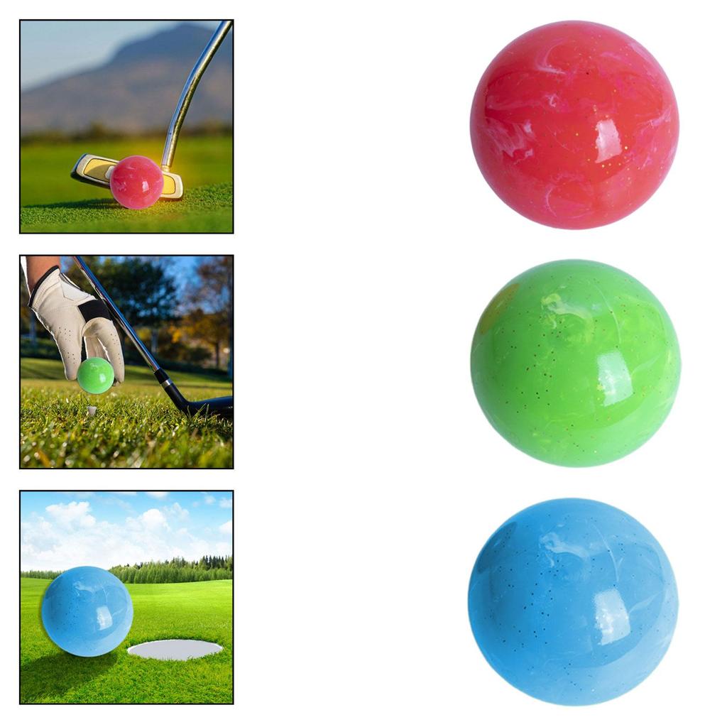 Lightweight Professional Outdoor Park Golf Ball, Golf Supplies 2.36'' Play or Practice for Golfer