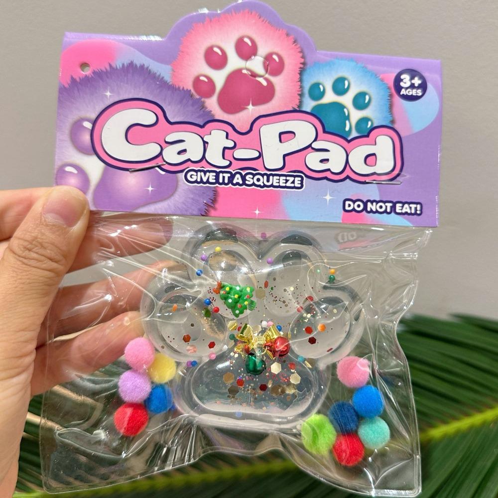 Slow Rebound Cartoon Cat Claw Toy Kneading Cat Paw Pinch Toy  Kids Tricky Doll