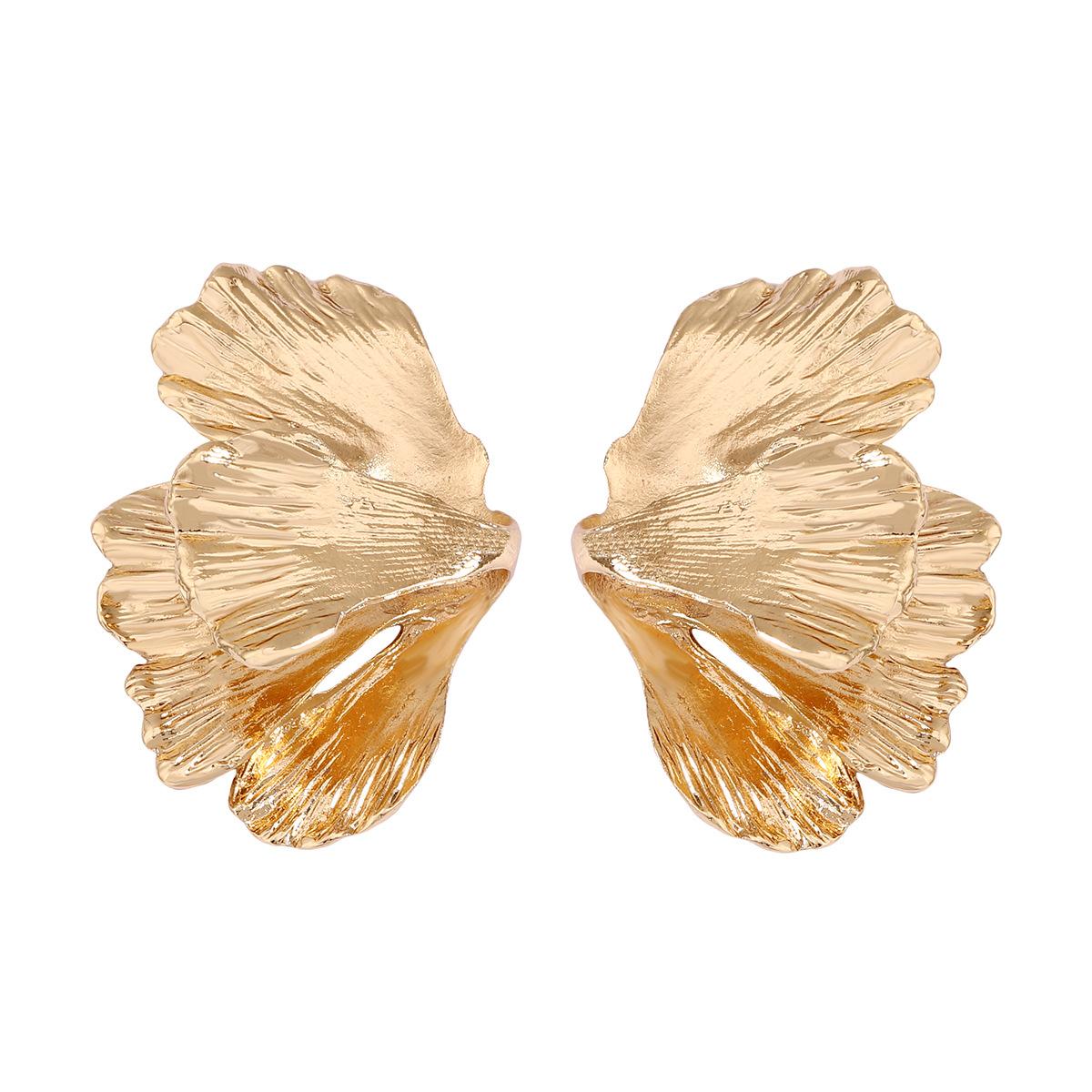 

Преувеличенные ретро и индивидуалистические серьги-цветы из сплава, модные, креативные и высококачественные серьги