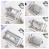 6pcs Set Durable Mesh Storage Bag Minimalist Coin Purse  Electronic Accessories