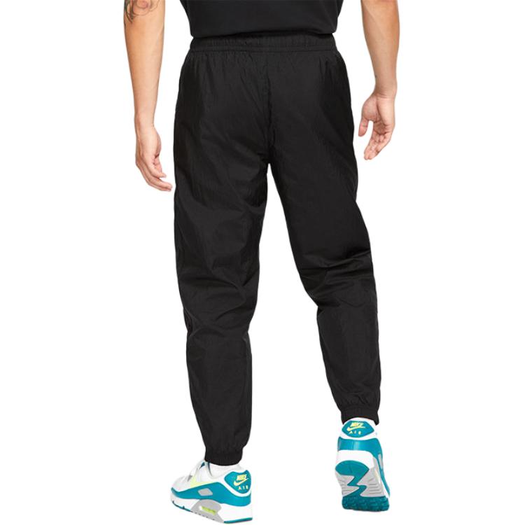 Nike Buchstabenlogo Kordelzugbündchen Lässige Hose Herren Hosen Schwarz DD5220-010