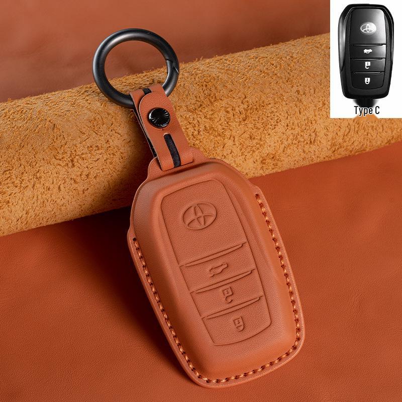Toyota RAV4, Highlander, Levin, Camry Genuine Leather Key Cover