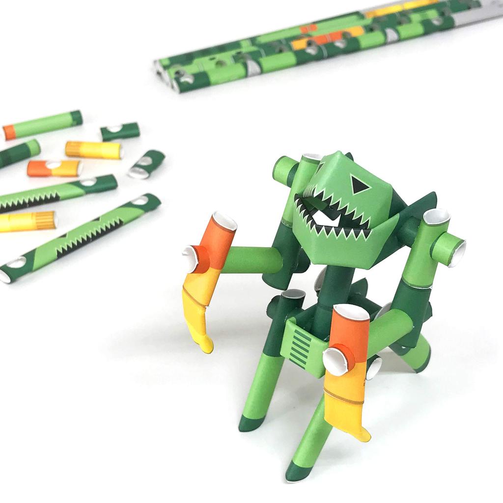 PIPEROID Classics Mantis Harry A paper craft kit that can be enjoyed by elementary school children to adults Perfect for boys and girls who love
