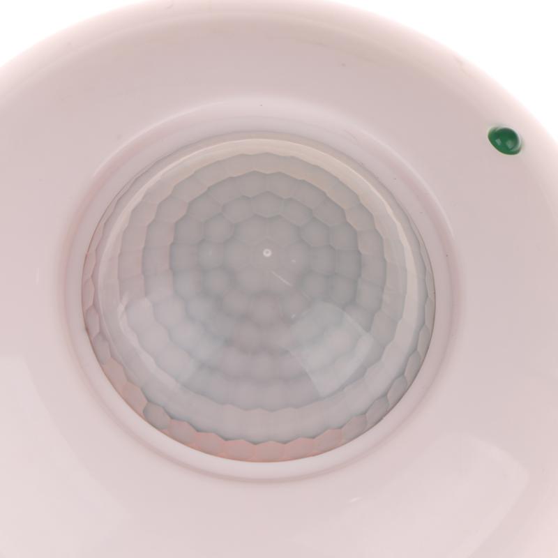 1 Set Ac110-240V Ceiling Mounted Pir Super Slim Motion Sensor Light Switch Human Body Infrared Detector 180 Degree