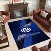 Inter Milan Customized Name Floor Rug Office Rug Perfect for Hallway Playrooms Foyer Decorate room Antislip Carpet Decorate Offices