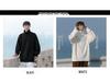 Herren Hochhals Grobstrick - Japanischer Stil Winter Basisschicht