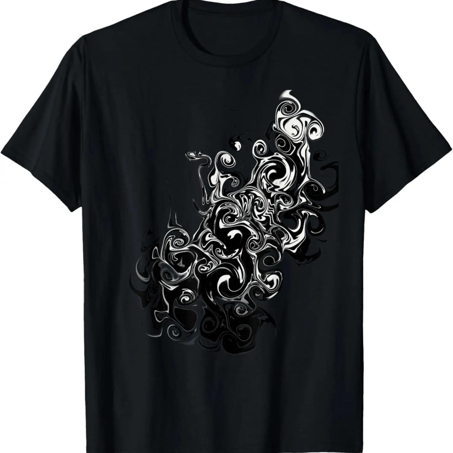 

Abstract Art Freaky Hypnotic Colorful Unique Graphics Design T-Shirt XXXXXL чёрный