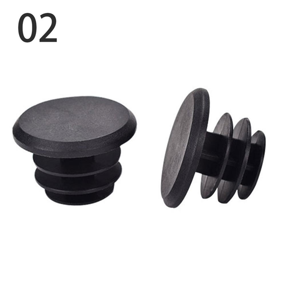 Reliable Soft Rubber Bar End Stoppers for Bicycle Handlebars Longevity Assured