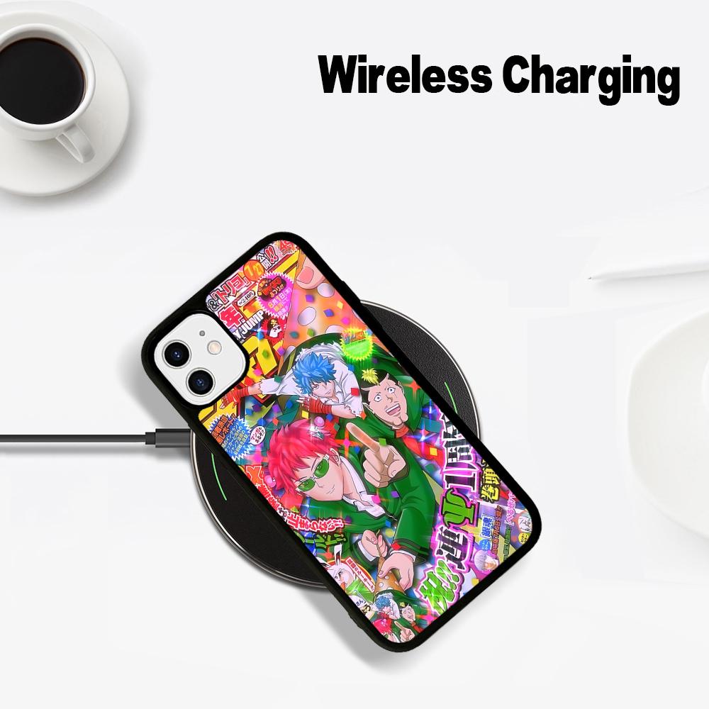 Saiki Kusuo No Psi Nan Phone Case Magnetic Case For IPhone 16 14 13 12 11 15 Pro Max Plus For Magsafe Wireless Charge Cover