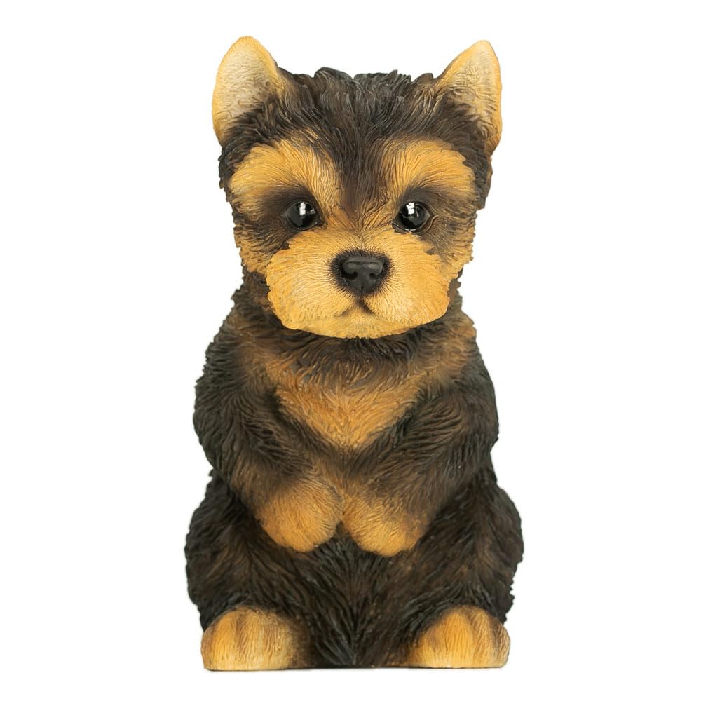 

Devalier ca168 [Authentic] Yorkshire Terrier Resin Dog Figurine, Perfect Gift