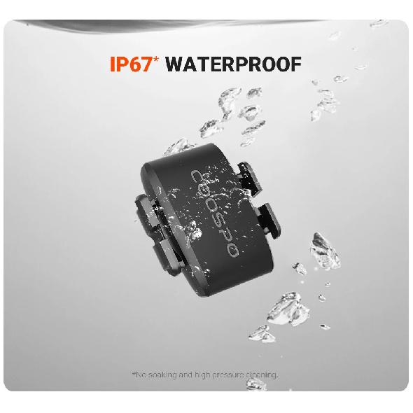 COOSPO Fahrrad Trittfrequenz/Geschwindigkeitssensor Dual-Modus Bluetooth 5.0 ANT+ Für Garmin Wahoo Fahrrad Computer Trittfrequenz Geschwindigkeitssensor