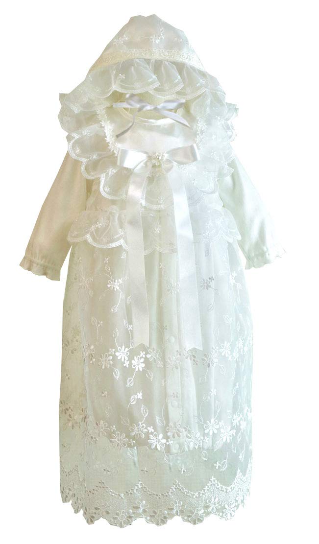 

Зимний кружевной узор «маргаритка» для церемонии, сделанный для детской церемонии в храме F404039 [KIKI] платье, Япония, новорожденные, платье, белый, визит, белый