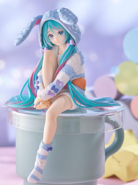 

Фигурка Hatsune Miku Подставка для лапши Заячьи ушки Синяя 1 тип - Пижама, Вер.. -