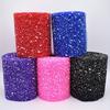 15cm Wide Snow Dot Gauze (1pc) – Rose Bouquet Packaging Material, Wedding Decoration Mesh, Flower Shop Flower Net