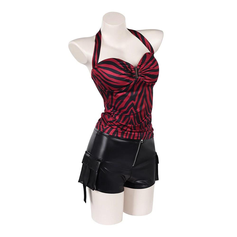 Set Costume Obsession Nikki Con Tessuto Elastanico Per Performance di Halloween