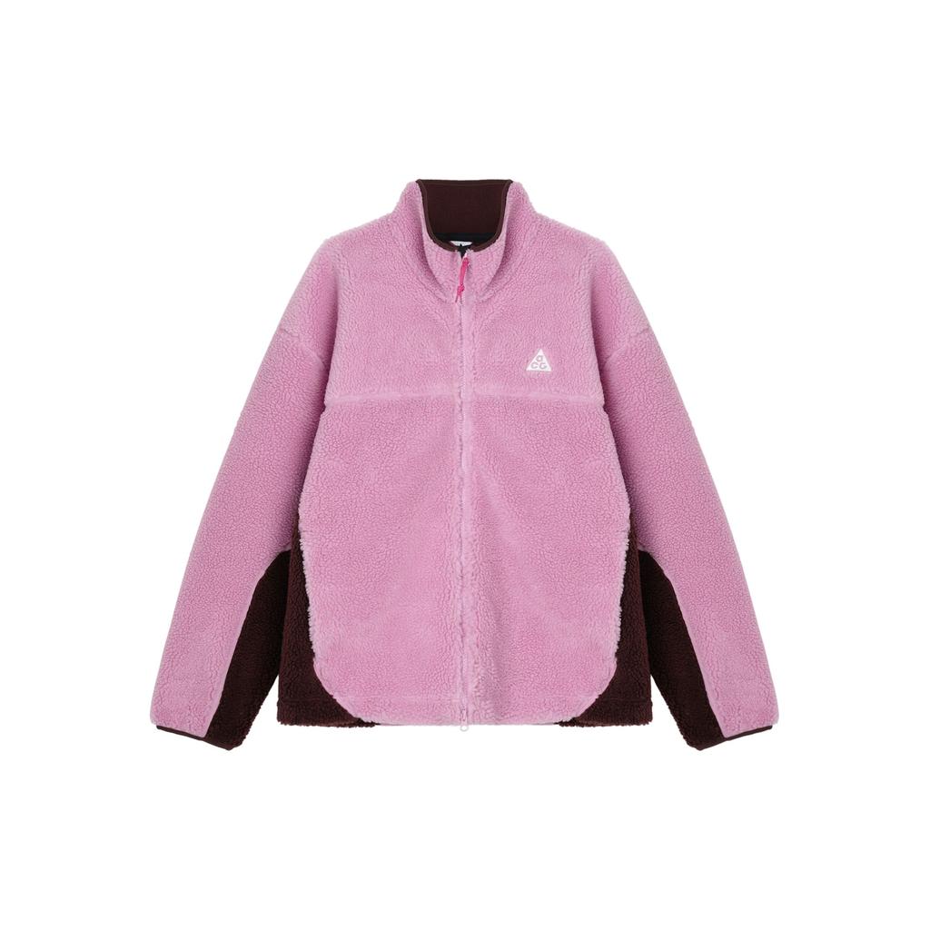 Nike ACG Therma-Fit Adv Letter Embroidery Faux Shearling Stand Collar Comfortable Warm Jacket Men Jackets Bold-Pink FV8654-632