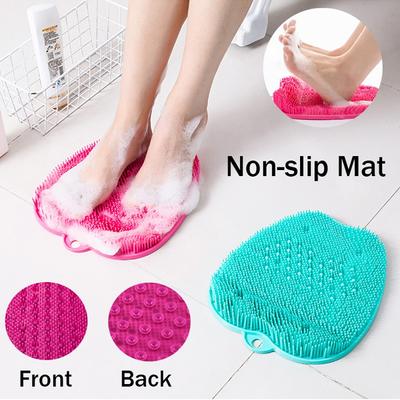 High Quality Foot Scrubber Cleaner Massager Shower Foot Massager Cleaner Brush with Non-Slip Suction Cups and Soft for Foot Care