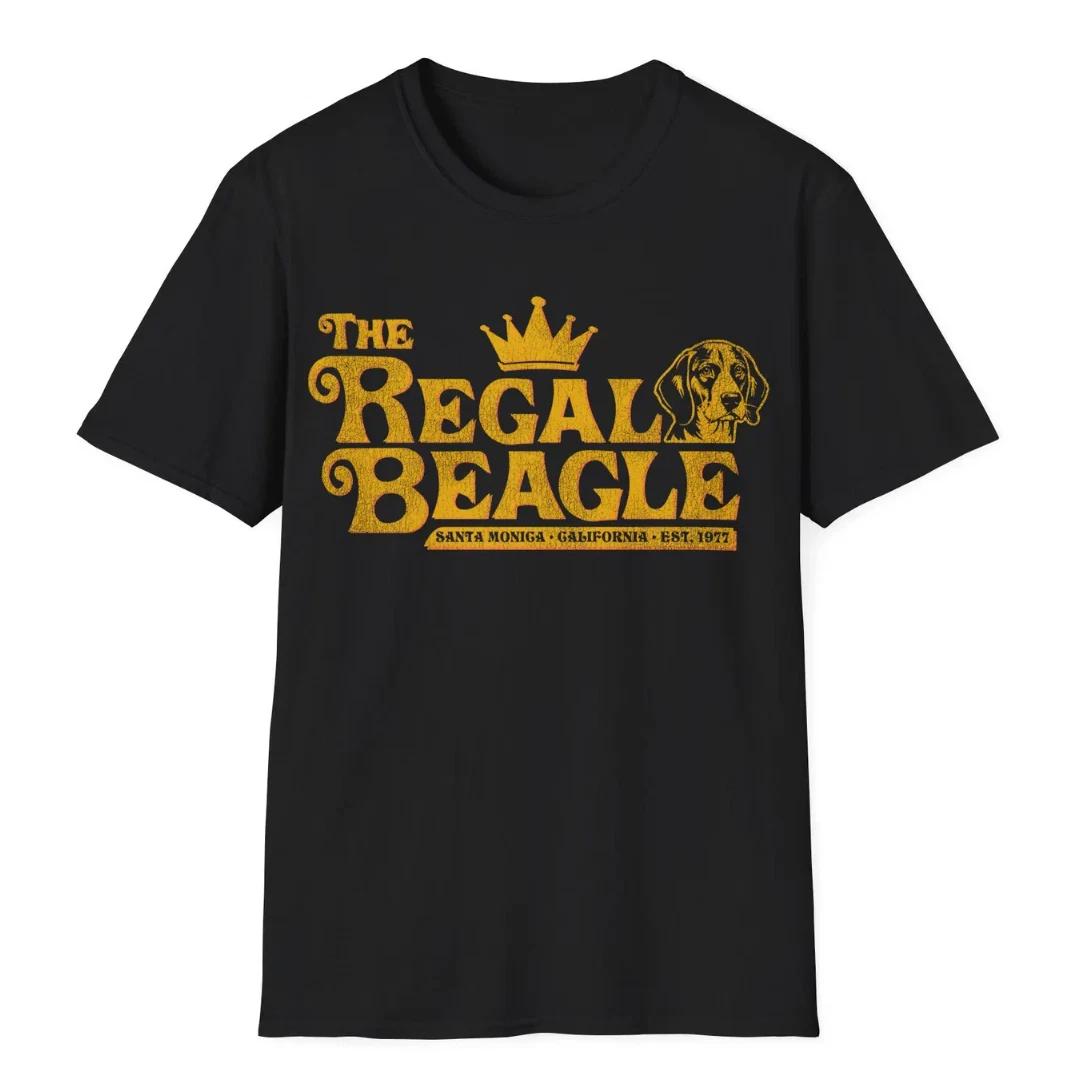 Vintage Regal Beagle TShirt Crown Dog Illustration Retro Bar Humor Tee Funny Dog 3XL