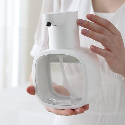 Automatic Induction Soap Dispenser with 2 Installation Methods USB Charging 4 Adjustable Levels Wall Mounted Soap Dispenser