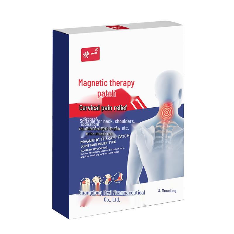 Te Yi Magnetfeldtherapie-Pflaster zur Linderung von Gelenkschmerzen, Lenden- und Schulterschmerzen, Verstauchungen, Prellungen, als unterstützende Behandlung