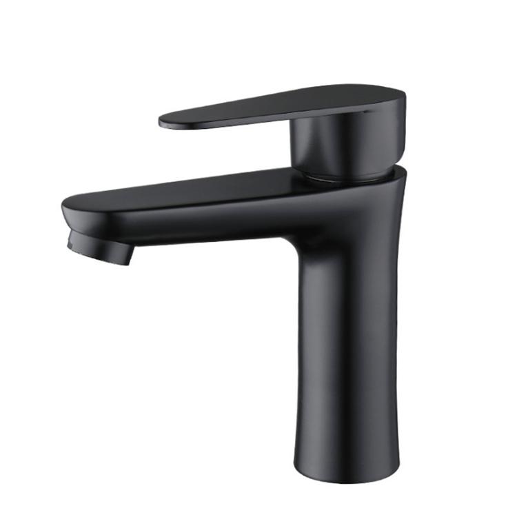 Basin Sink Mixer Tap Bathroom Black Basin Faucet (Black,Black) чёрный