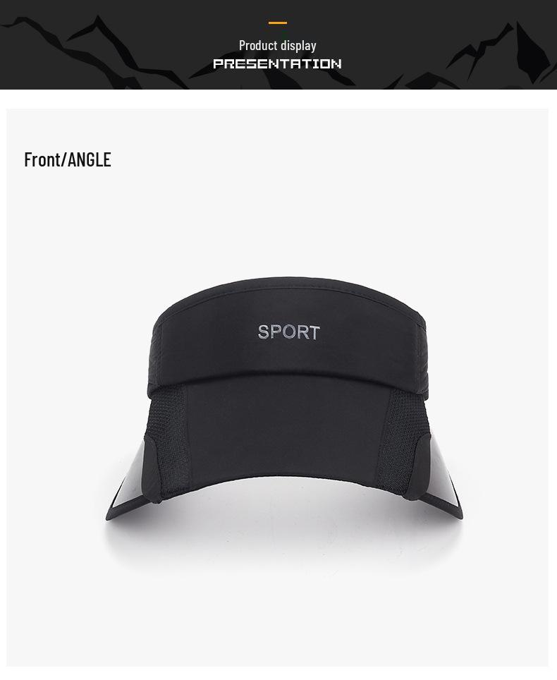 Summer Unisex Wide-Brim Sun Protection Hat with Drawstring