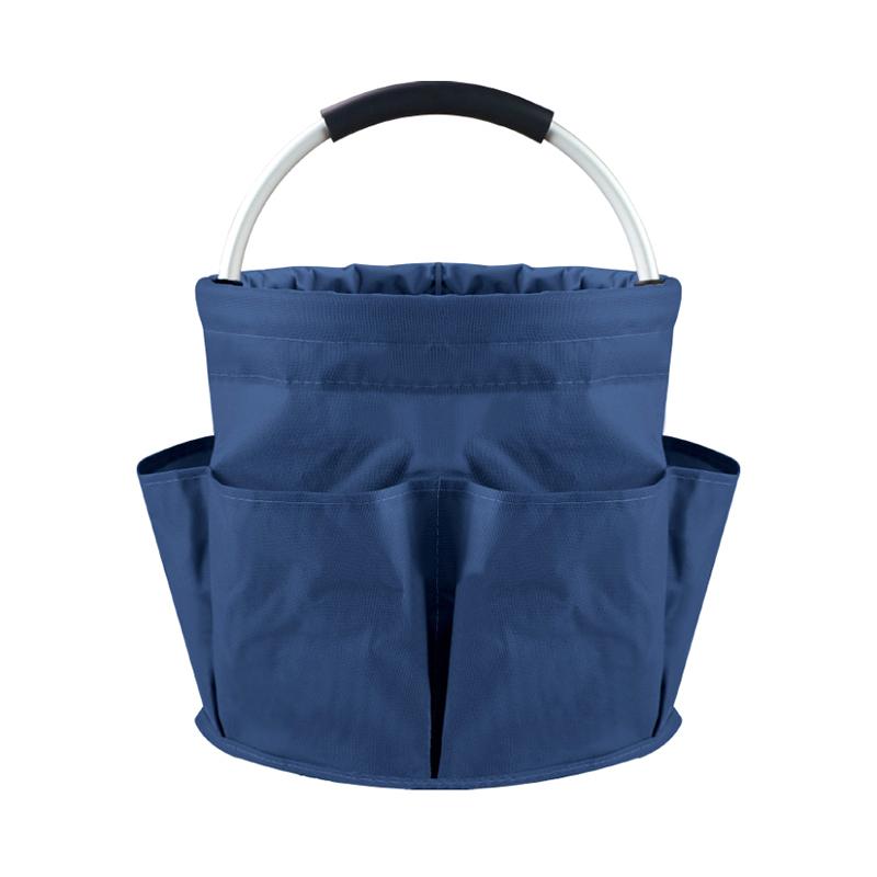 Large Storage Organiser Bag Folding Basket Picnic Tote Outdoor Cleaning Caddy With Handle Tool Bag Cleaning Supplies